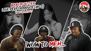 BABYMONSTER Live Performance (#1-7) Reactions