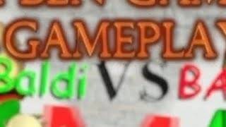 Baldi basics GOOD BALDI VS BAD BALDI HELPED ME BEAT THE GAME edition baldi basics mod