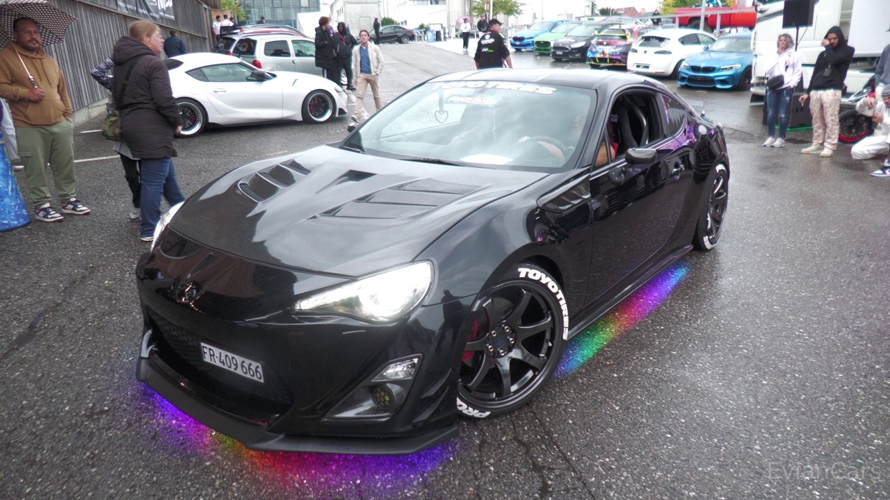 Tuner Cars Arriving at a Car Show - Street Addict Meeting 2025