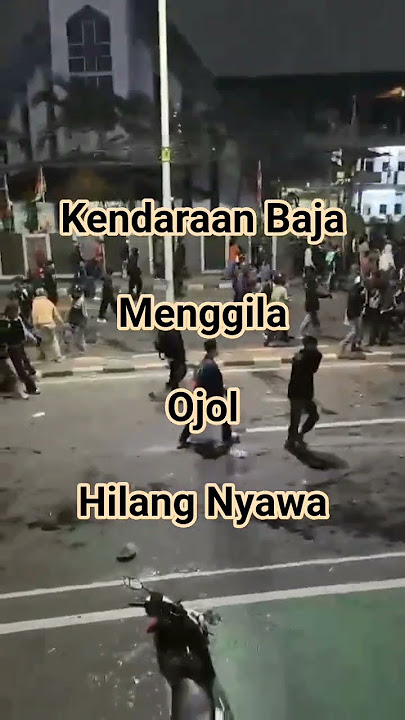 Roda Baja Menggila Ojol Hilang Nyawa