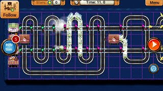 Rail Maze 2 Best Gameplay - Train Puzzle Game - Android Gameplay #2287 screenshot 4