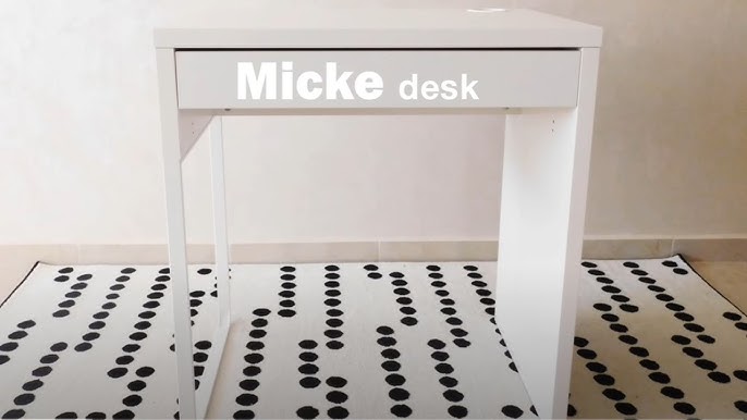 MICKE Escritorio, blanco 105x50 cm - IKEA