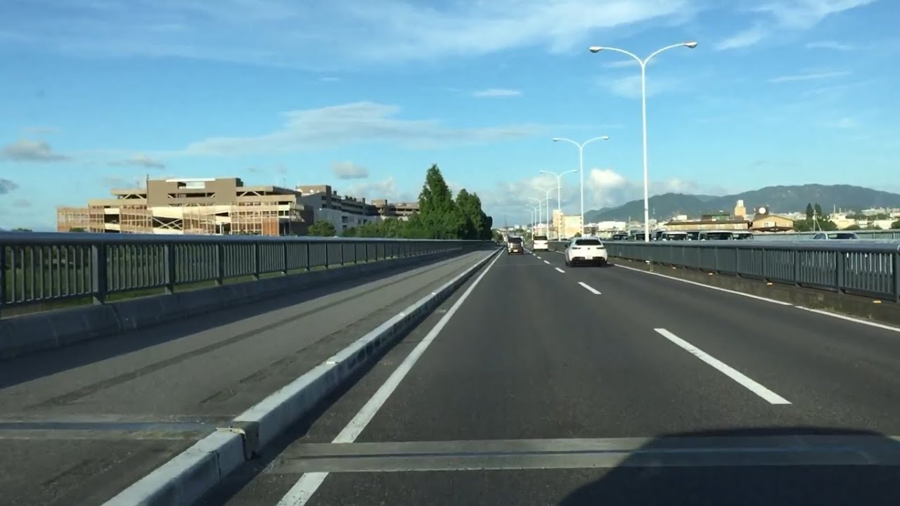 【滋賀県 草津市】イオンモール草津 立体駐車場 屋上に駐めてみた！（車載動画／入庫～出庫）