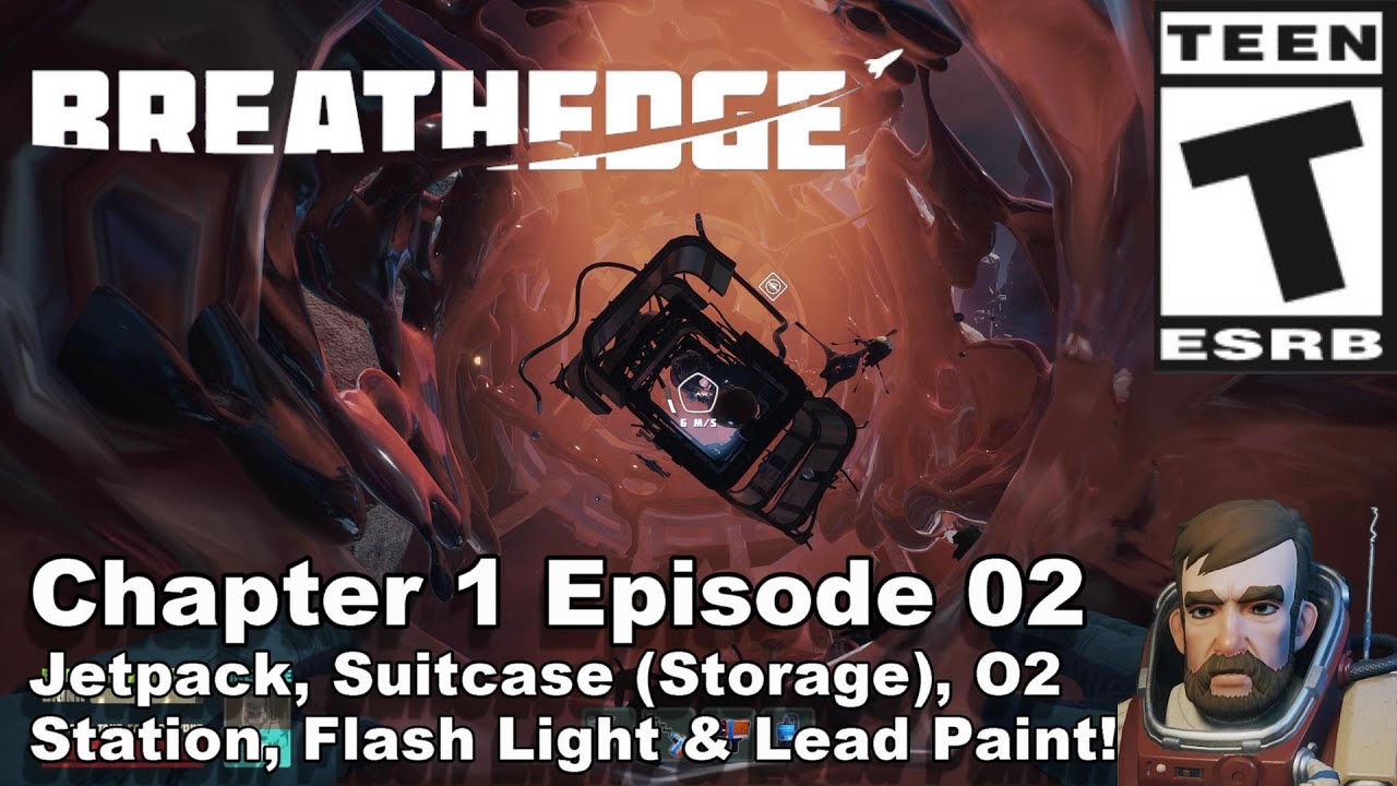 Breathedge (Chapter 1 Episode 02) Jetpack, Suitcase (Storage), O2