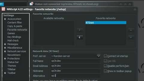 Connecting to my IRC Channel