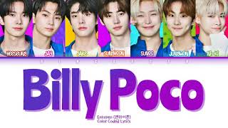 Enhypen (엔하이픈) - Billy Poco (빌리포코) Lyrics (Han/Rom/Eng/Color Coded/Lyrics/가사) | bingsoosh