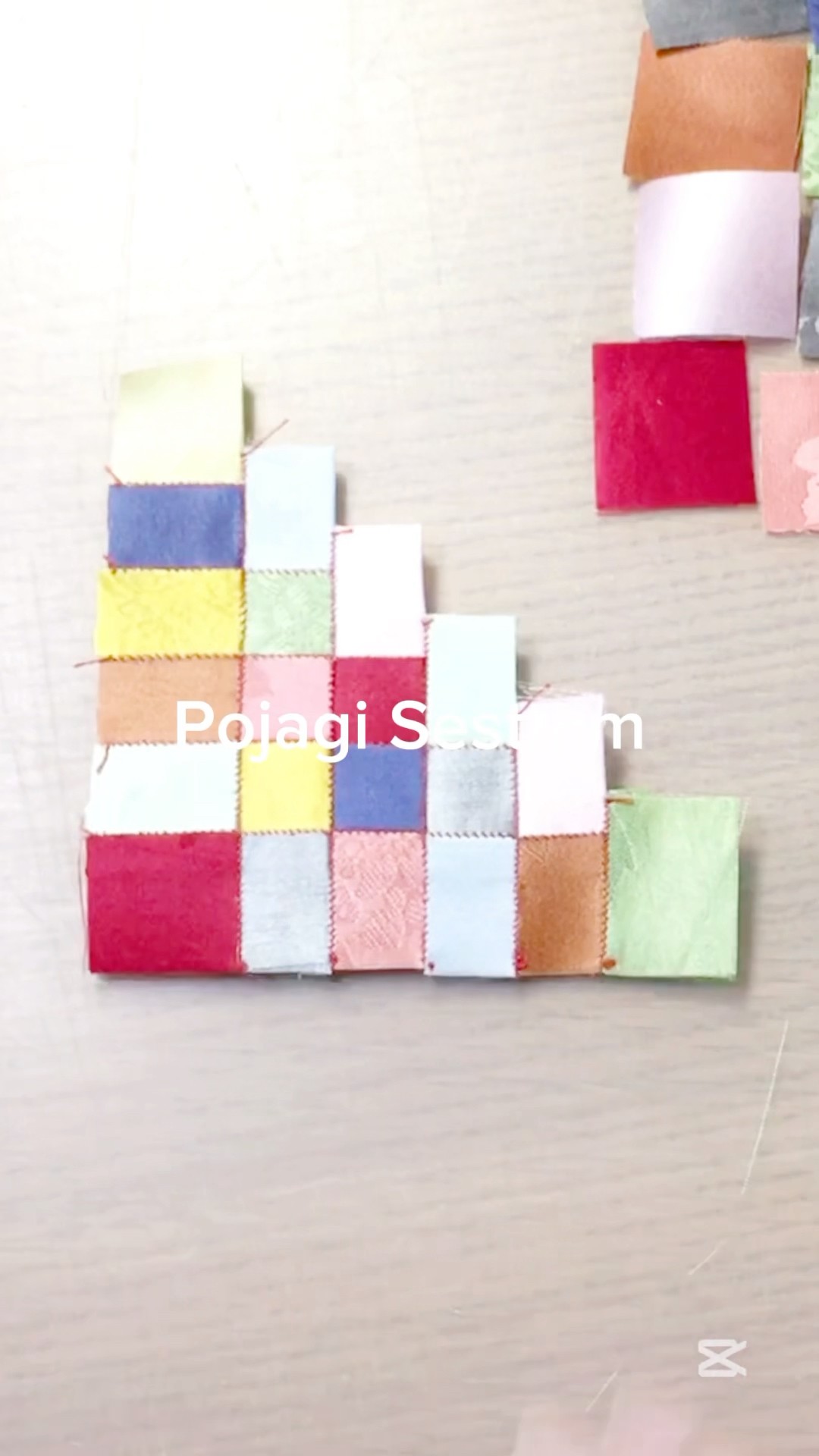 Mi様　ポジャギ Pojagi Sesttam - YouTube