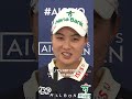 Minjee Lee and Charley Hull had great reactions to their close call after the round 💯