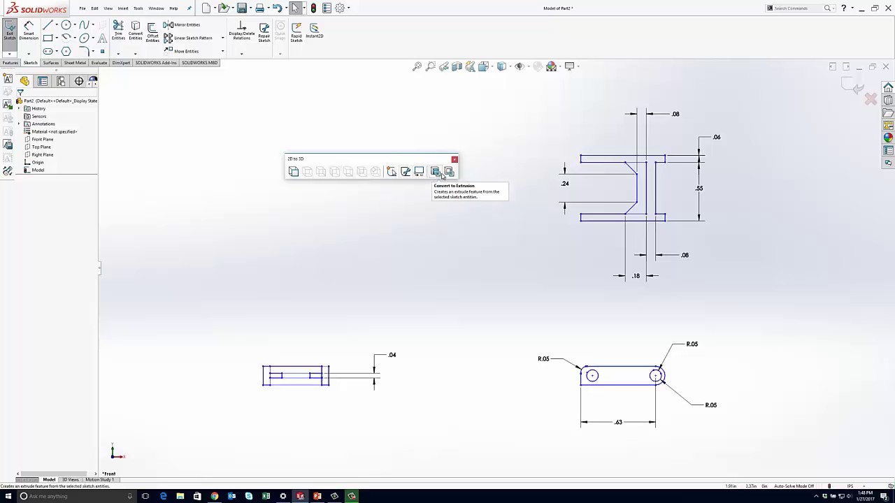 draftsight 2019 3d