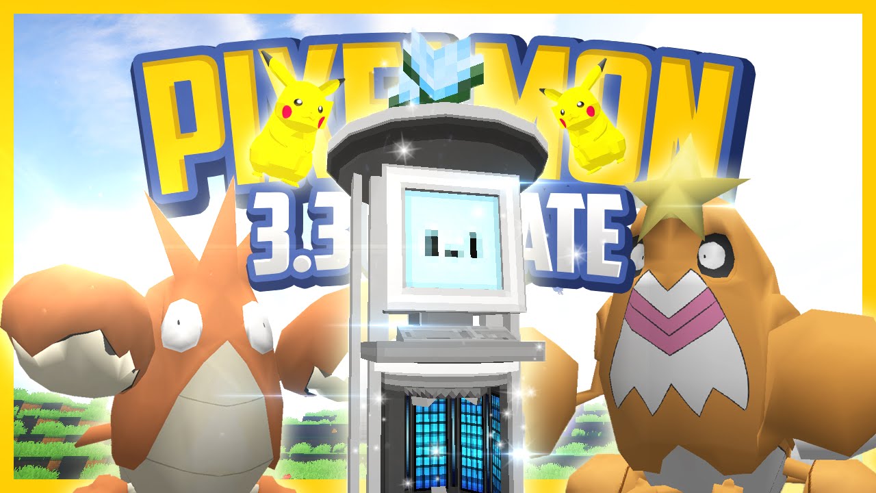 Minecraft Pixelmon 3.3.0 Update Showcase! BREEDING! NEW POKEMON! & MORE