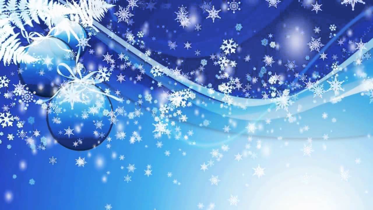 Голубой Новогодний Фон Голубой Новогодний Фон