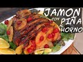 COMO HACER JAMON CON PIÑA AL HORNO FACIL RECETA