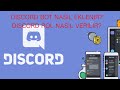 discord sunucu nasıl açılır, nasıl  bot atanır , nasıl rol verilir
