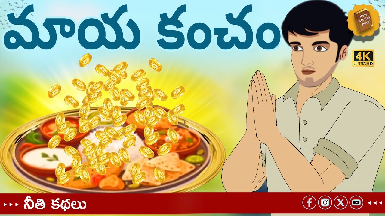telugu stories - మాయ కంచం - stories in Telugu - moral stories in telugu 