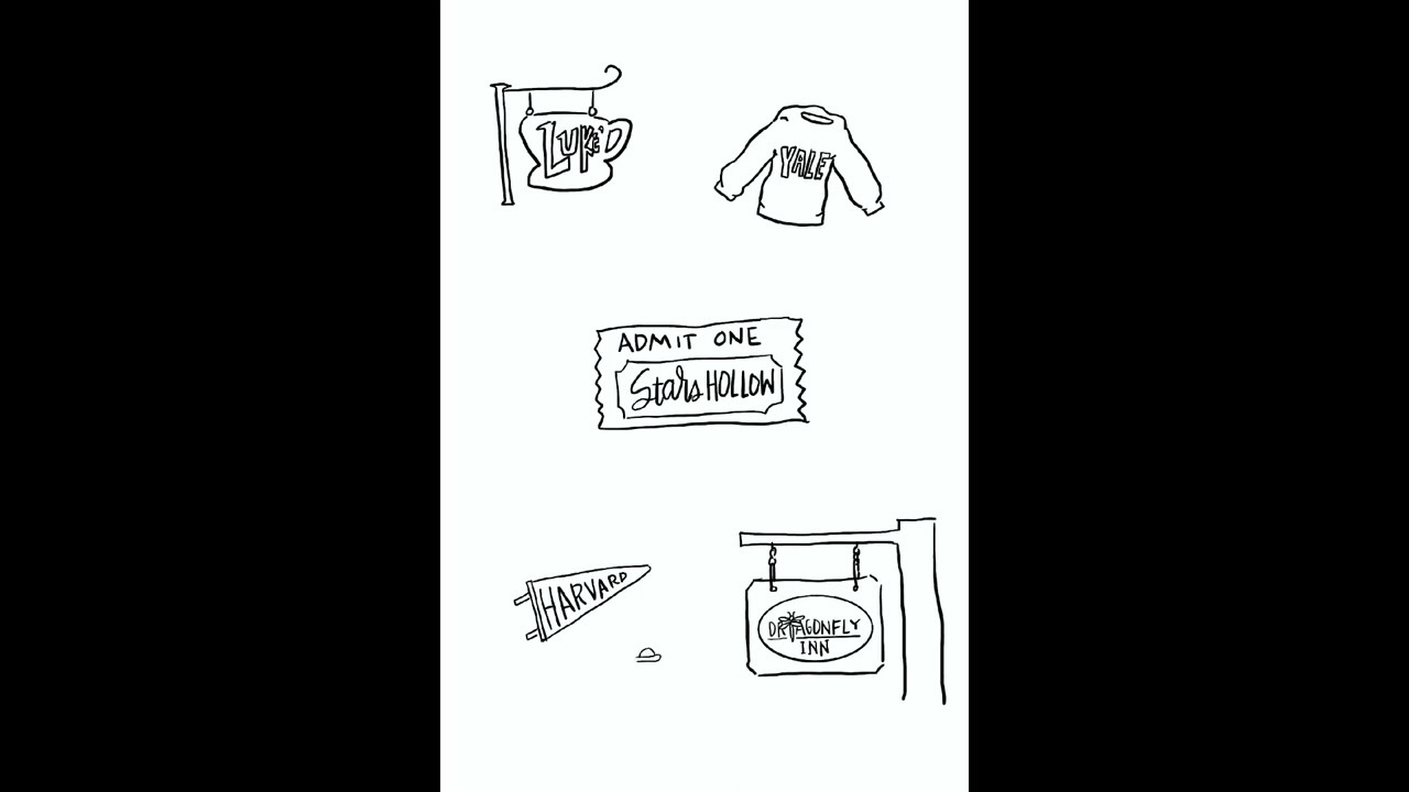 Daily Doodle: Gilmore Girls  