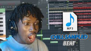 using samples on easy mode to make a chill beat