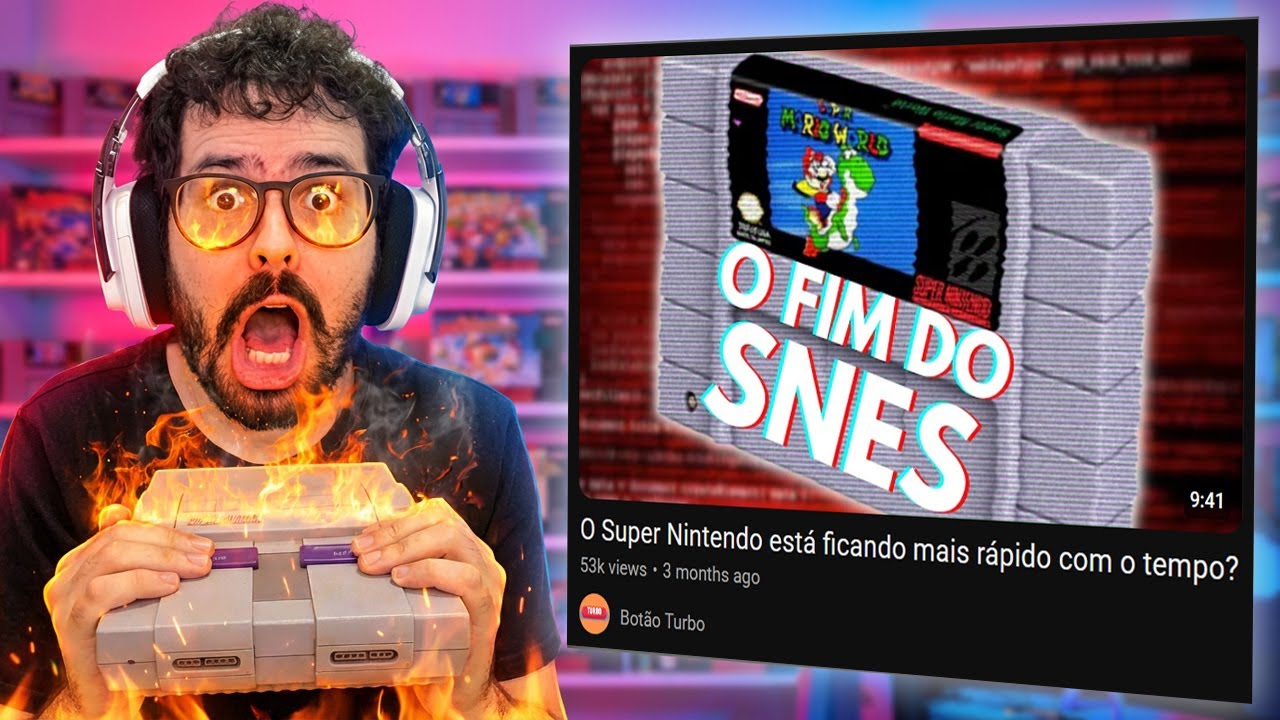O Super Nintendo pode DESTRUIR uma SPEEDRUN!