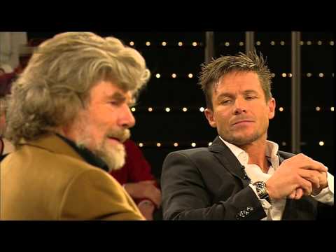 Felix Baumgartner und Reinhold Messner bei Markus Lanz im ZDF 17. Oktober 2013