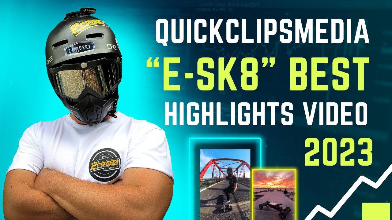 Best Electric Skateboard Video Highlights 2023 By Quickclipsmedia