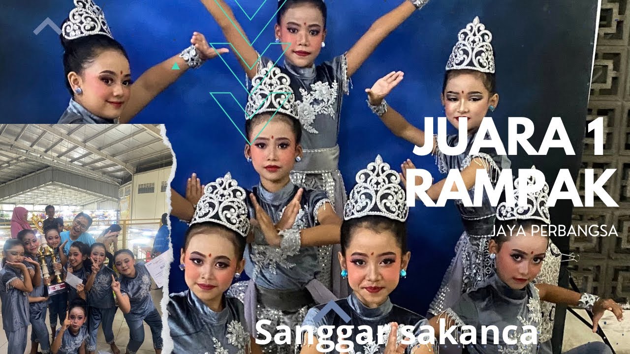JUARA 1,PASANGGIRI JAIPONG ,RAMPAK (JAYA PERBANGSA)KANCIL,CHOREO BOB ETH TARY SAWITRI SANGGARSAKANCA