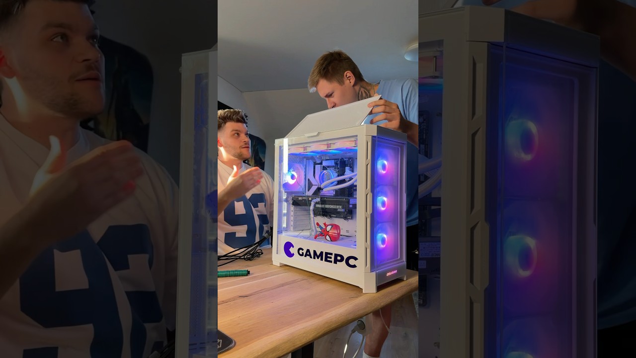 Jestli hledáš herní PC, tak utíkej na @gamepc 🔥😎 #johnymkv #spoluprace #gamepc