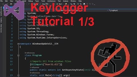 C# Remote Keylogger with email sending 1/3