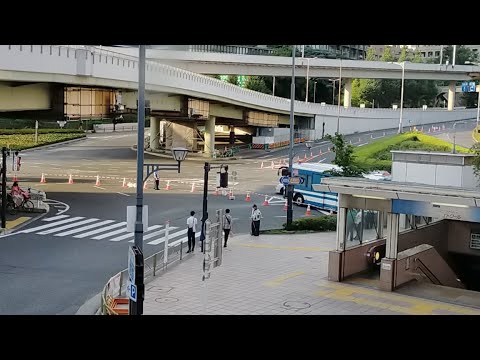 東京オリンピック開会式 大規模交通規制開始!ちょっとだけLIVE ...