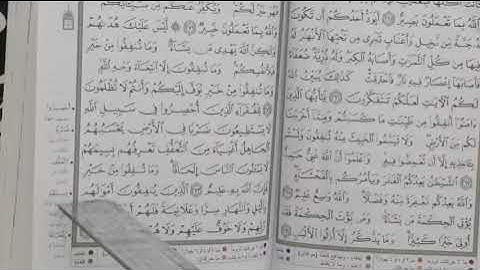 تربيط وشرح الربع التاسع عشر من سورة البقرة (ليس عليك هداهم..)