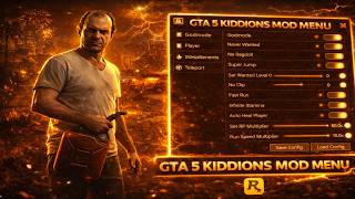 New Gta 5 Mod Menu Pc 2026 Free Kiddions Cheat, Money Hack & Online Mods Working