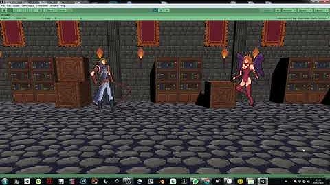 Vampire Killer scene, Aseprite, Blender, Sprytile and Unity 2