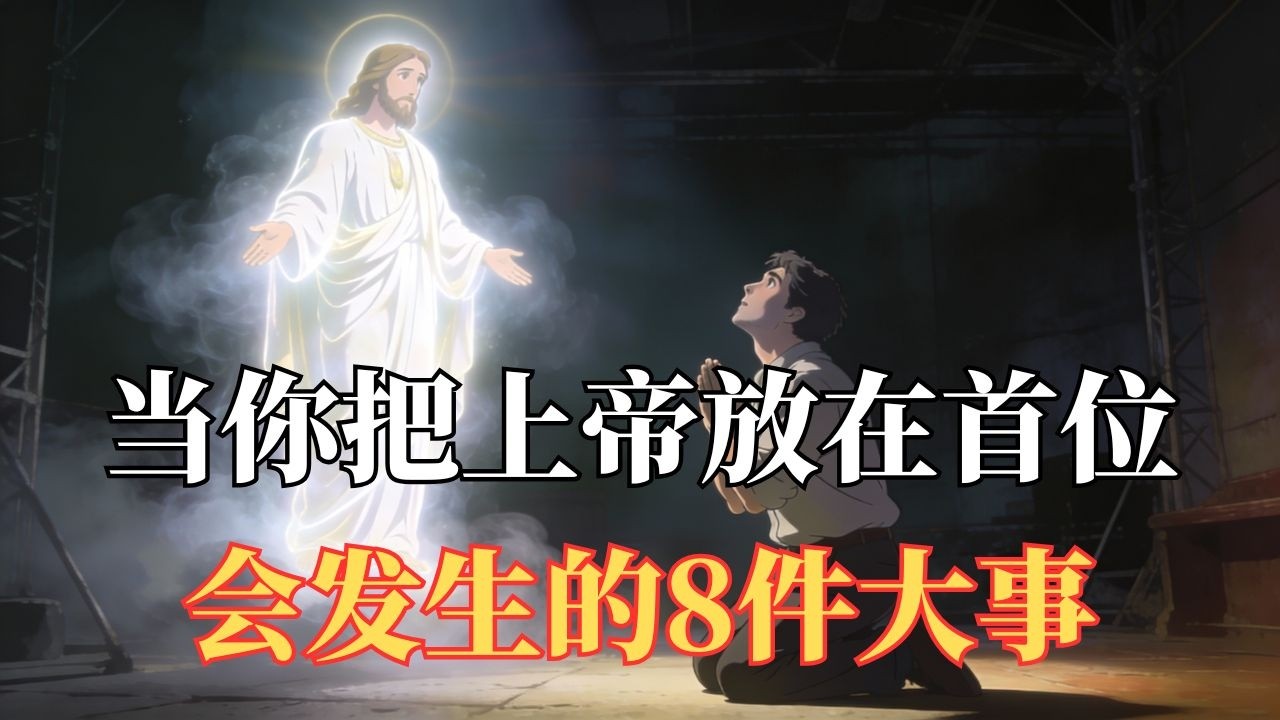 当你把上帝放在生命首位，8件大事会彻底改变你的人生！