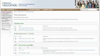 Introducing the Missouri Comprehensive Data System (MCDS)