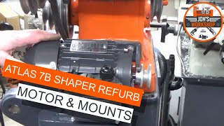 Atlas 7B Shaper Refurb - Part 12 - Motor & Mounts
In this video, we attack the final big sub-assembly on the machine and look at the drive system (motor & mounting castings).
Channel artwork: Ryan Toomey Atlas 7B Shaper Refurb - Part 12 - Motor & Mounts