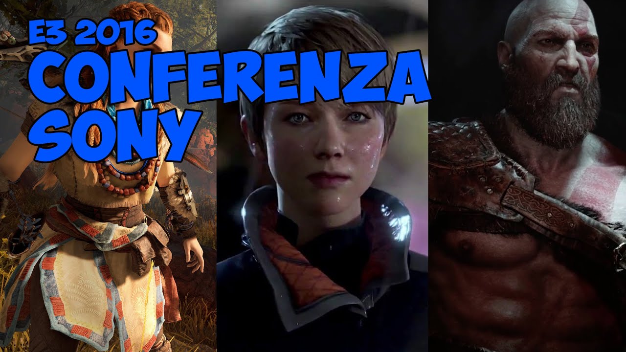 E3 2016 - Conferenza Sony in Italiano