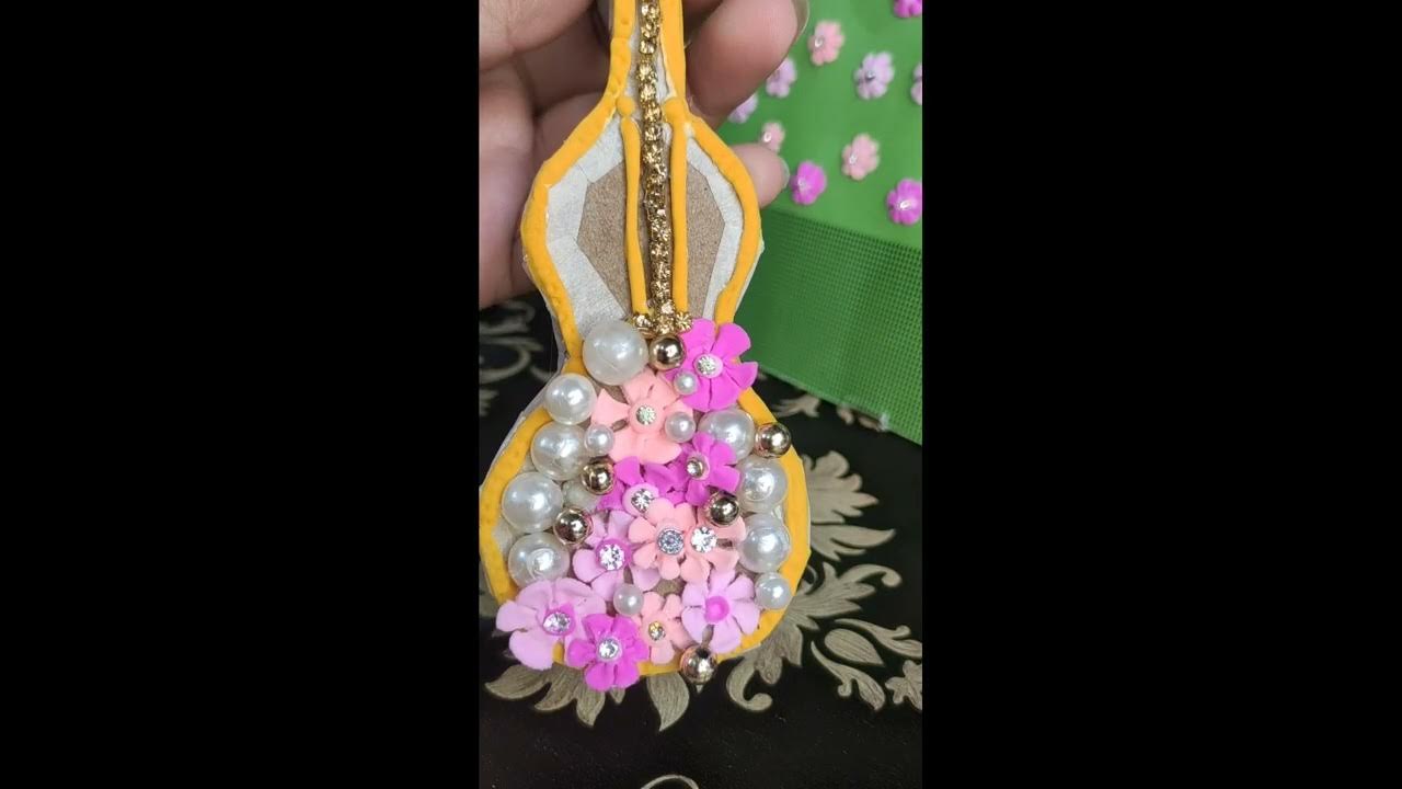 Diy violin 🎻 from cardboard and clay YouTube