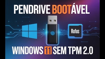 Como Criar Pendrive Bootável do Windows 11 SEM TPM 2.0 🚀 | Tutorial Completo com o Rufus