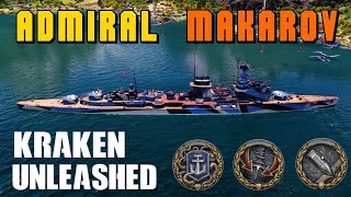 ADMIRAL MARAROV - Russian premium Light Cruiser - Kraken Unleashed - WOWs Legends (Mobile)