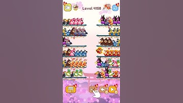 Bird Sort Color Level 4158 #games #gaming #gameplay