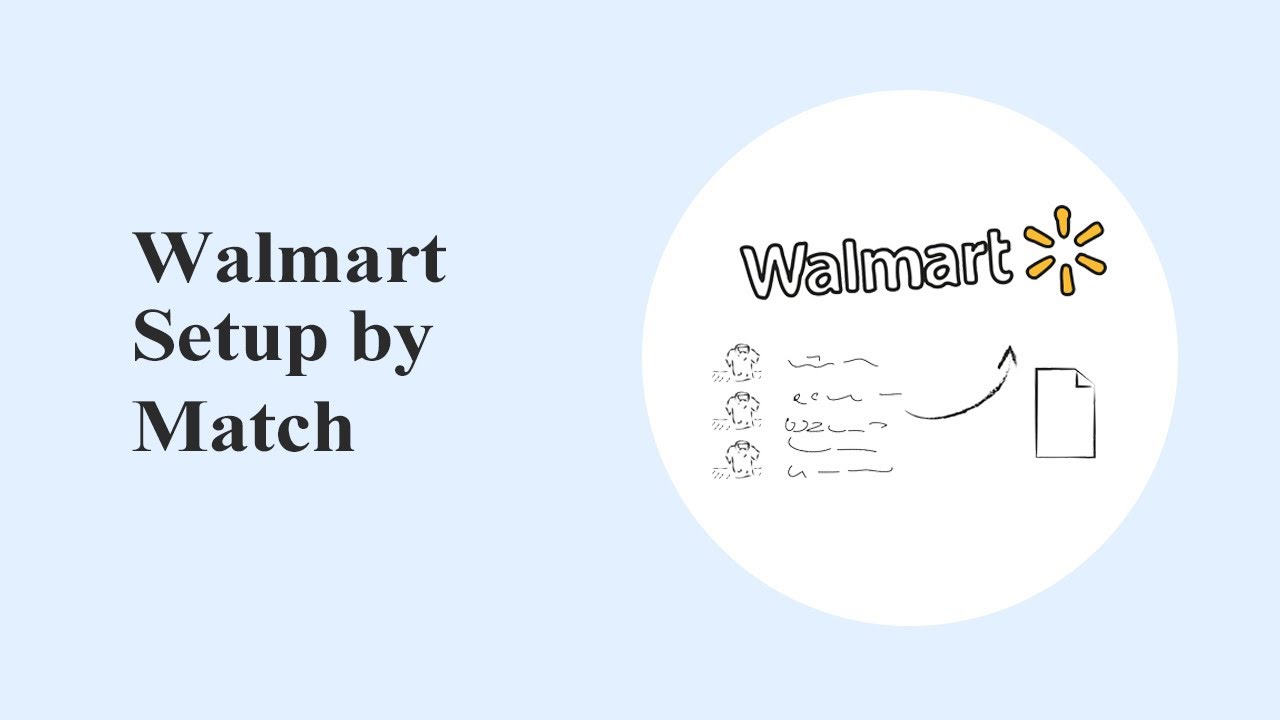 Walmart Setup By Match - Geekseller Functionality