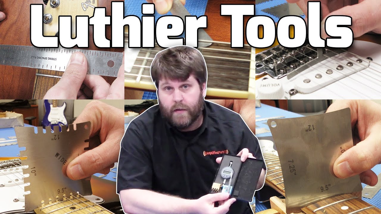 Luthier Tools Explained: Radius Gauges, Calipers, String Spacing Rulers &  More 