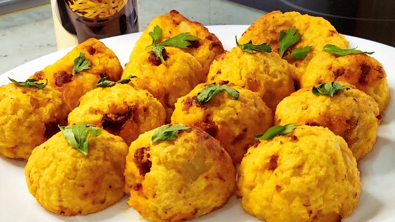 ‼️CROQUETAS CREMOSAS EN 5 MINUTOS‼️ SIN HARINA, SIN ACEITE, con 1 BOTE DE PAPAS👌