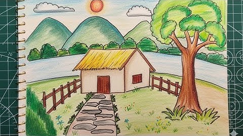 Những sắc màu thiên nhiên - Mĩ thuật lớp 5 - Bức tranh thiên nhiên theo hoà sắc lạnh