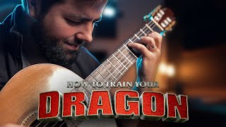 HOW TO TRAIN YOUR DRAGON - Romantic Flight (Classical Guitar Cover) chords