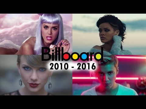 Billboard Hot 100 - No. 1 Songs (2010 - 2016)