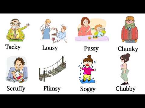 English Adjectives You Need for Daily Conversations | English vocabulary