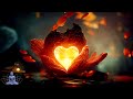 Safe and loved  9h black screen  528hz healing frequency sleep music  positive self love energy