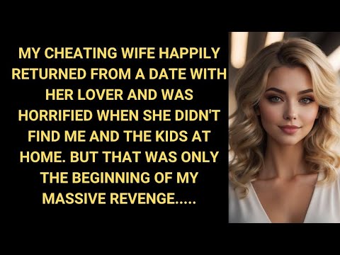My Cheating Wife Happily Returned From A Date With Her Lover And Was Horrified When She Saw...