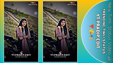 New Timli Status Editing 2025 Trending #alightmotion 