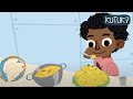 Kids song on food habits  yum yum song  nursery rhymes  kutuki