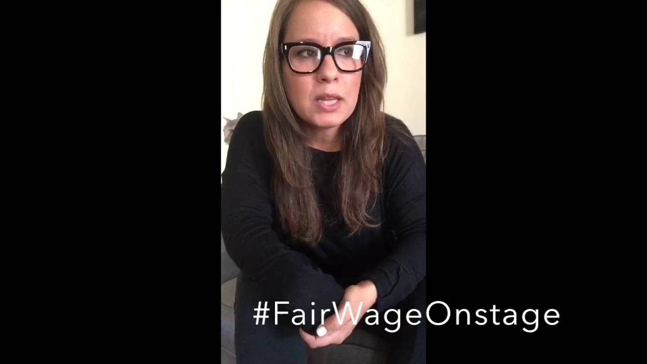 Dina Thomas #FairWageOnstage